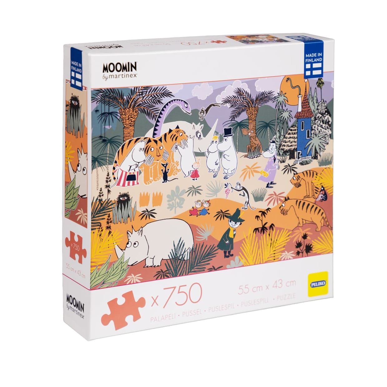 Moomin Jigsaw Puzzle 750 Pieces Savanna | Martinex